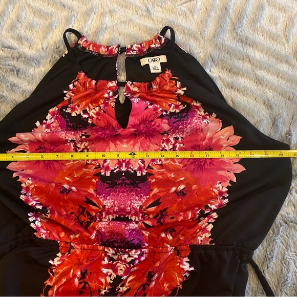 Cato Tropical XL Maxi Dress! EUC - Picture 5 of 8
